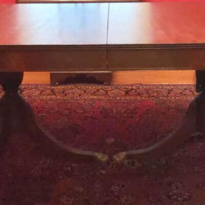 Claw Foot Dining Room Table
https://ctbids.com/estate-sale/17159/item/1682328