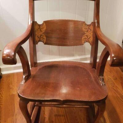 Solid Wood Rocking Chair
https://ctbids.com/estate-sale/17159/item/1682445