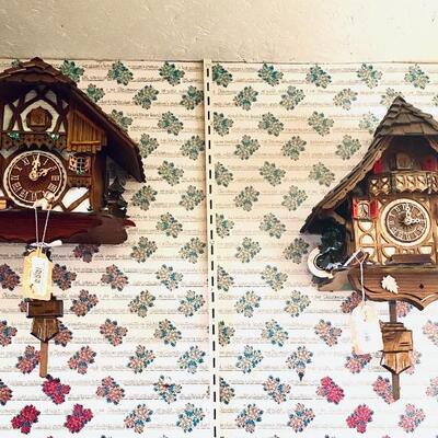 New German cuckoo clocks
