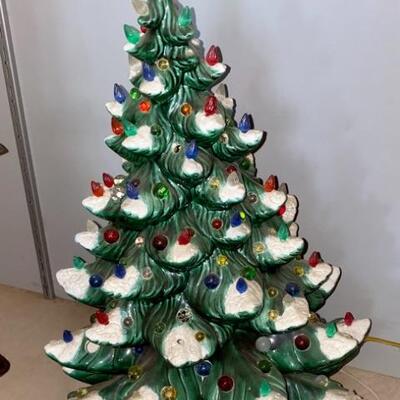 Vintage ceramic Christmas tree 