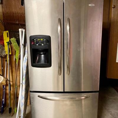 Maytag refrigerator w/ freezer drawer and water dispenser