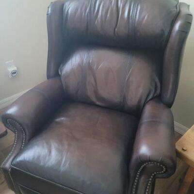 nice leather chair