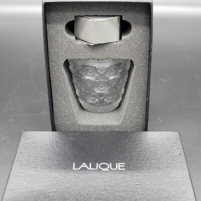 Lalique Crystal Votive Candle Holder, France