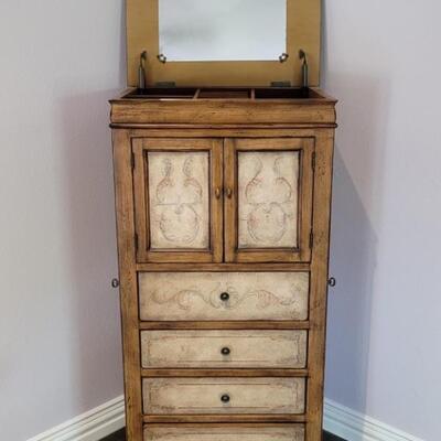 Hooker Furniture French Provincial Jewelry Armoire
