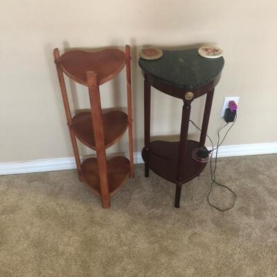 heart accent tables