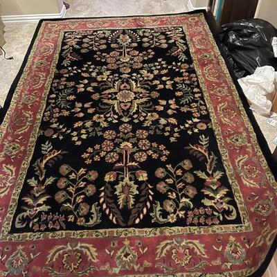 Indian cottage 100% wool rug