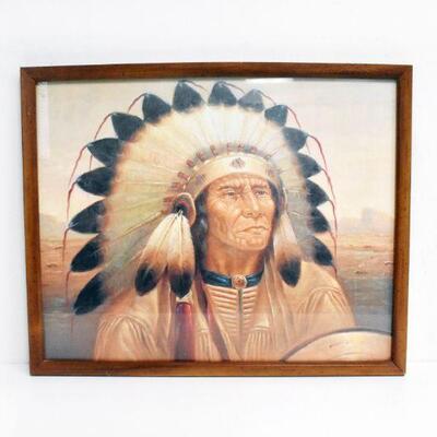 Indian Chief Print 