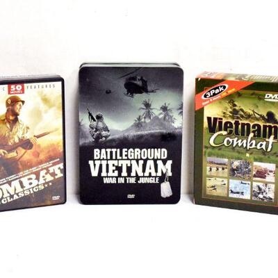 3 Combat DVD Sets 