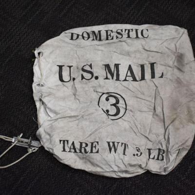 Vintage Canvas USPS Domestic US Mail Bags 
