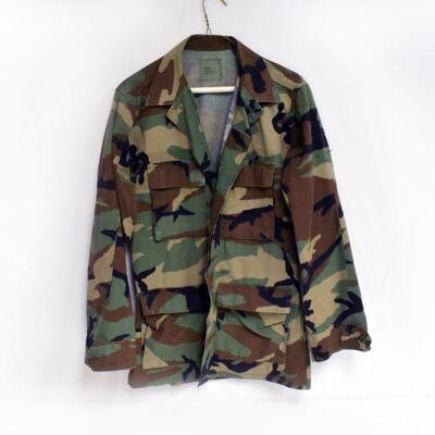 Camouflage Army Fatigue Shirt / Jacket 