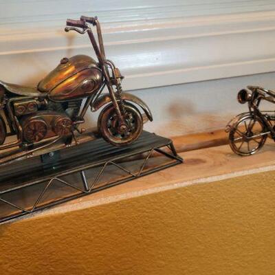 Small Motorcycle & bike replicas
