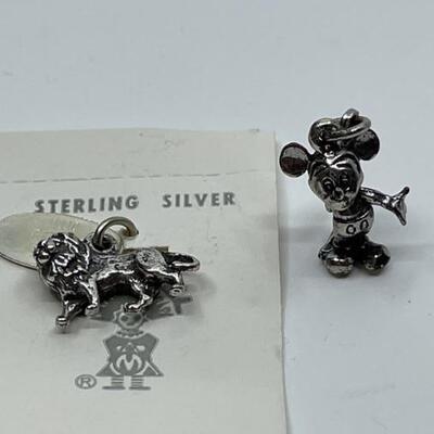Vintage Sterling Disney Mickey Mouse Charm