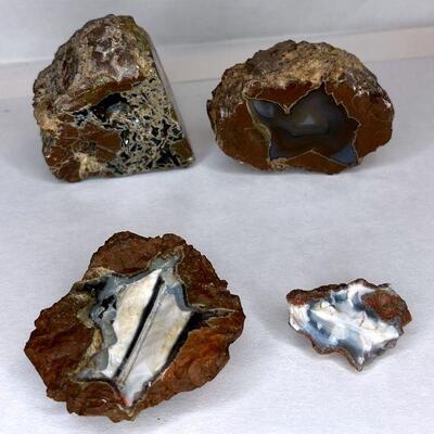 Oregon Agate and Opal Geode
