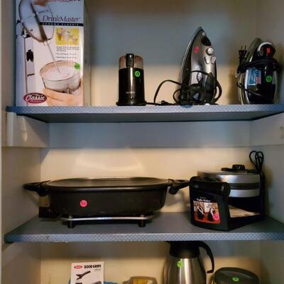 Kitchen appliances and irons