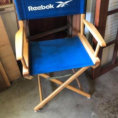 Vintage Rare Reebok DIrector's chair