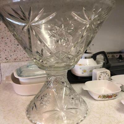 American Star Complete Punch Bowl Set w/Box