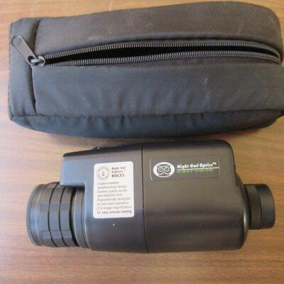 NIGHT OWL OPTICS NIGHT VISION NOCX3 WEATHER RESISTANT WITH CASE