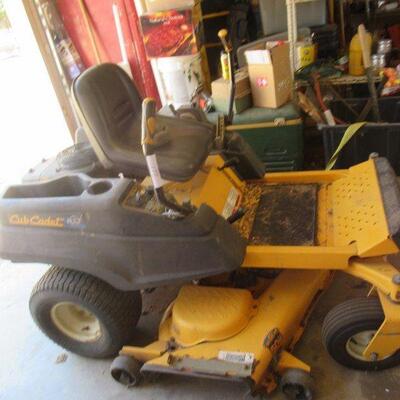 CUB CADET 50â€ DECK ZERO TURN RIDING MOWER KAWASAKI ENGINE 22.0 FH661V RUNS GREAT MUST PREVIEW