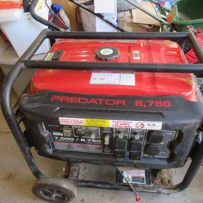 PREDATOR 8750 - 7000/8750W OPEN FRAME INVERTER GENERATOR UNTESTED MUST PREVIEW
