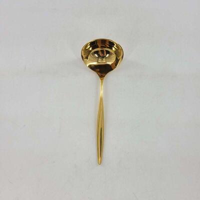 WMF Echtsilber 800 Gold Plate Solid Gravy Ladle
