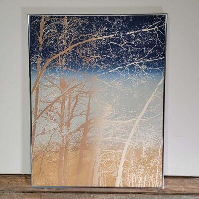 Paula Crane "Corps de Ballet I" Signed Art Etching of Forest
