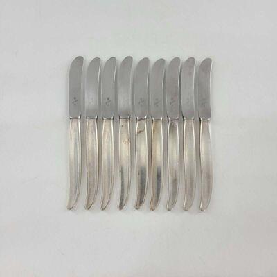 MCM WMF 90 Stainless Laurel Pattern Modern Hollow Knives Set of 12
