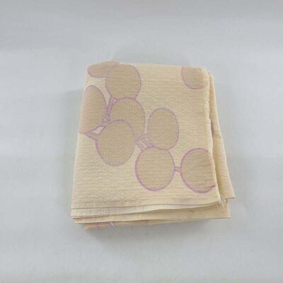 MCM Coleur International Fabric - Cream/Lavender/Tan Spore Design 72