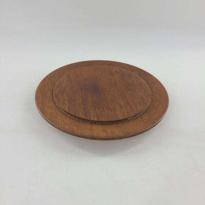 MCM Lonborg Teak Round Cheese Plate
