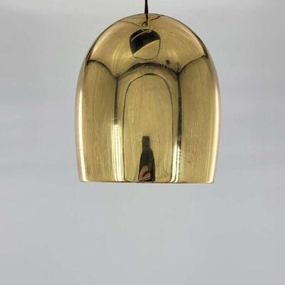 Vintage Brass Hanging Pendant Lamp

