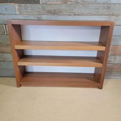 Custom Built Teak? Wooden Bookcase
