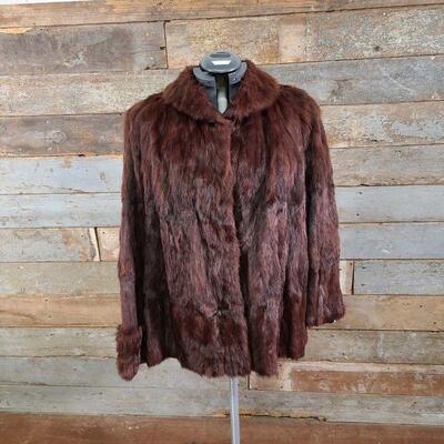 Vintage Rudolph J. Marks Short Mink Fur Coat
