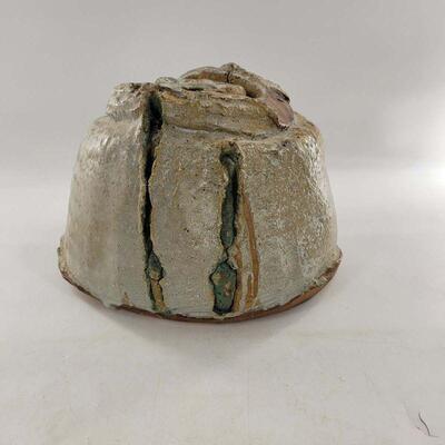 Unique Hand Thrown Lidded Vessel / Pot Art Pottery
