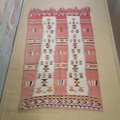 Vintage Turkish / Moroccan Hand Woven Rug
