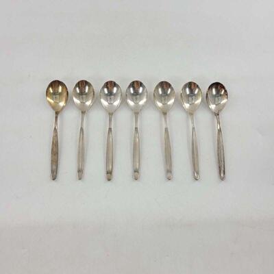 MCM WMF 90 Stainless Laurel Pattern Demitasse Spoons Set of 12
