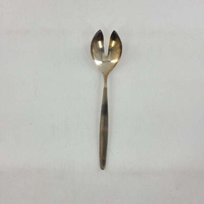 MCM WMF 90 Stainless Laurel Pattern Pierced Tablespoon Serving Spoon
