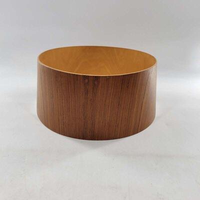 1960s Danish Modern Teak Lamp Shade by Servex
