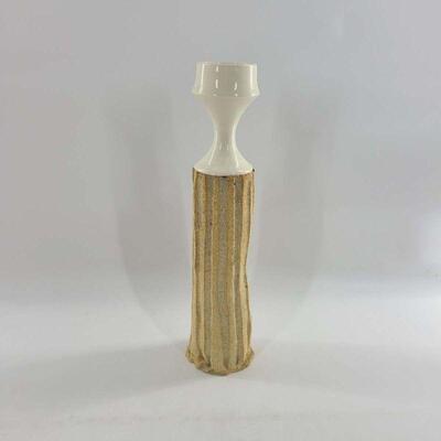 Contemporary Pritchard Tall Pottery Vase
