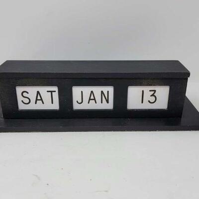 MCM Industrial Desk Calendar
