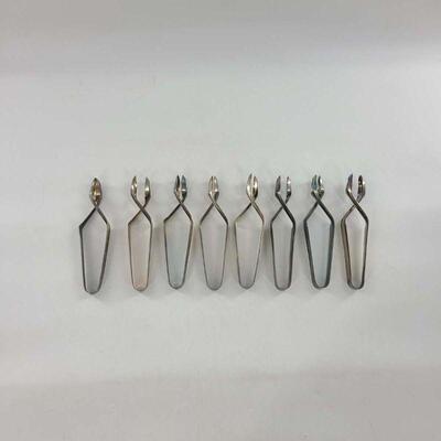 MCM WMF 90 Stainless Laurel Pattern Escargot Inox Set of 8
