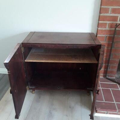 Wood Cabinet With Shelve