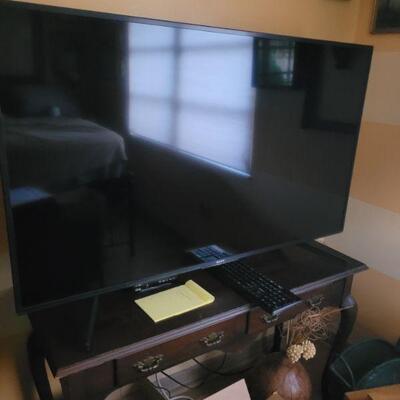 tv and cabinet
