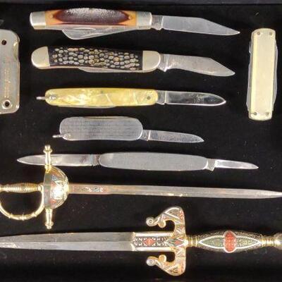 13 Vintage Folding Pocket Knives (incl G Spitzer)