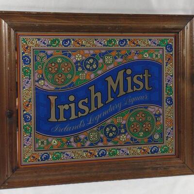 Irish Mist Advertising Bar Mirror