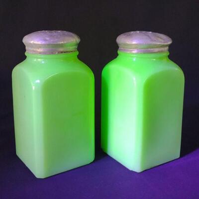 Jadite Salt & Pepper Shakers