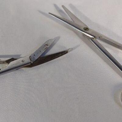 Vintage US Navy Medical Scissors