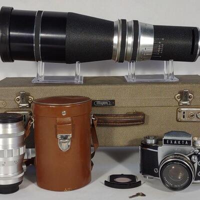 Heinz Kilar 400mm Lens, Exakta Camera & Lenses