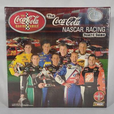 1st Ed. Coca Cola Nascar Racing Board Game (New)