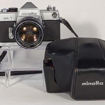 Vintage Minolta SR-7 SLR Camera