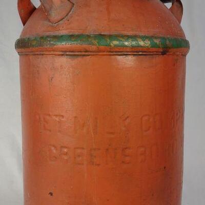 Pet Milk Co. Greensboro MD Milk Can