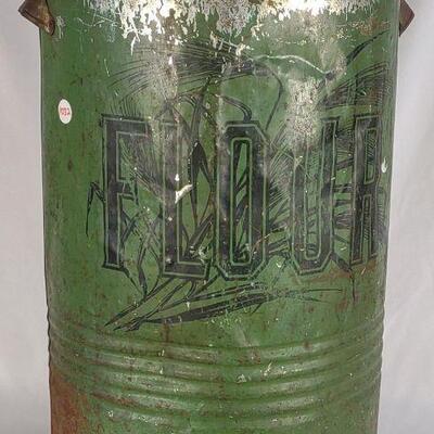 Large General Store Flour Tin
